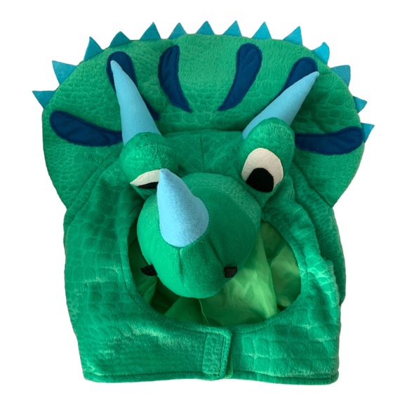 Morph Costumes Kids Dinosaur Trex Green Blue Size Small Preowned Dress Up - Picture 6 of 8